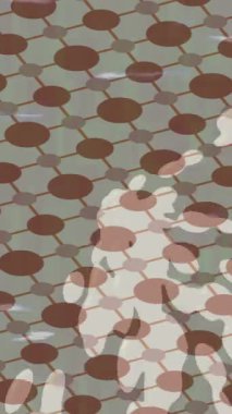 Dijital doku yüzey tasarım biçimi ile modern video animasyonu için gelişmiş hareket grafikleri