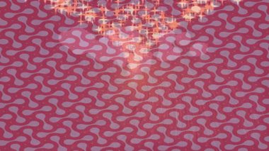 Benzersiz hareket grafikleri tasarım sanatına sahip yaratıcı film üretimi için özet bir arkaplan