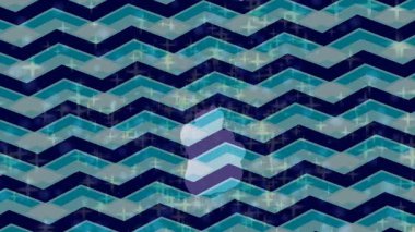 Benzersiz video giriş tasarımı projeleri için detaylı yüzey kalıbı film animasyon stili grafik girişi