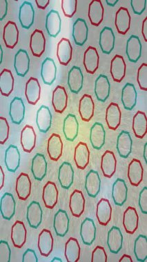 Soyut hareket desenli fütüristik video üretimi için dinamik dijital arkaplan