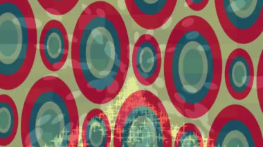 Estetik doku arkaplan tasarımı renkli hareket grafikleri ile moda film giriş profosyoneli