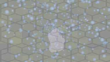 Lüks hareket tasarımı üst düzey video projeleri ve dijital sanat için zarif, pürüzsüz bir dokusu var.