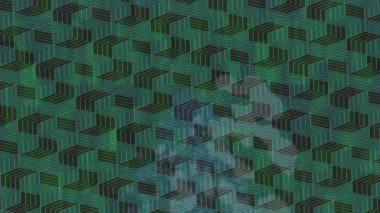 Benzersiz dijital animasyon tarzı grafikleri olan yaratıcı ortam tasarımı için yenilikçi hareket dokusu