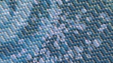 Benzersiz hareket grafikleri tasarım sanatına sahip yaratıcı film üretimi için özet bir arkaplan