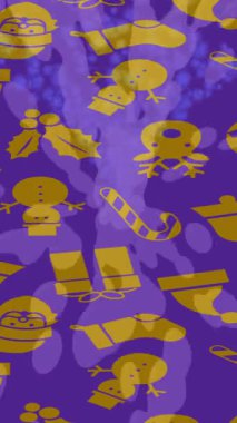 Dijital doku yüzey tasarım biçimi ile modern video animasyonu için gelişmiş hareket grafikleri