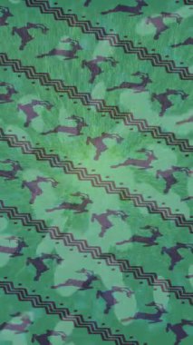 Soyut hareket desenli fütüristik video üretimi için dinamik dijital arkaplan