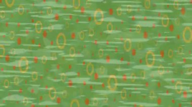 Benzersiz video giriş tasarımı projeleri için detaylı yüzey kalıbı film animasyon stili grafik girişi