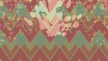 Estetik doku arkaplan tasarımı renkli hareket grafikleri ile moda film giriş profosyoneli