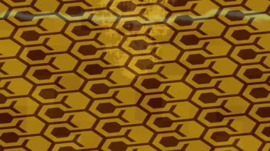 Organik desenli yüzey giriş stili video film sanatı ile soyut arkaplan tasarımı