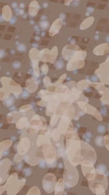 Soyut hareket desenli fütüristik video üretimi için dinamik dijital arkaplan