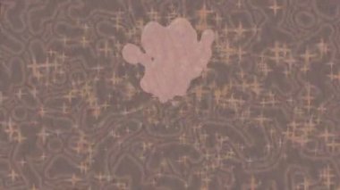 Lüks hareket projeleri için soyut tasarım stili animasyonu olan üst düzey dijital doku