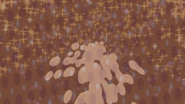 Dijital doku yüzey tasarım biçimi ile modern video animasyonu için gelişmiş hareket grafikleri