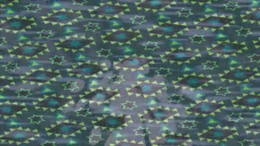 Benzersiz video giriş tasarımı projeleri için detaylı yüzey kalıbı film animasyon stili grafik girişi