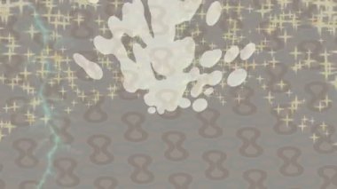 Benzersiz hareket dokusu tasarım sanatı ile profesyonel video düzenleme için modern soyut grafikler