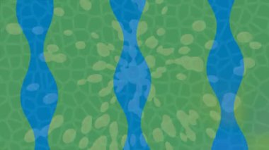 Estetik doku arkaplan tasarımı renkli hareket grafikleri ile moda film giriş profosyoneli