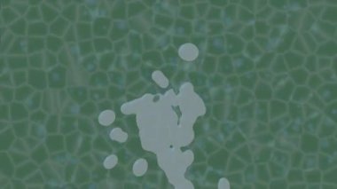 Modern medya üretimi için fütüristik dijital soyut doku sinematik tarz hareketli grafik ögesi