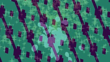 Organik desenli yüzey giriş stili video film sanatı ile soyut arkaplan tasarımı