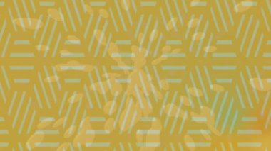 Soyut hareket desenli fütüristik video üretimi için dinamik dijital arkaplan