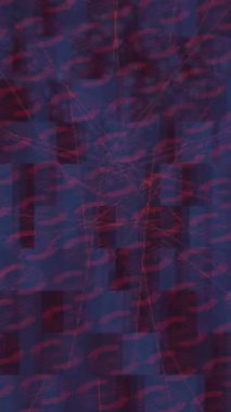 Yaratıcı video düzenleme film tasarımı için benzersiz hareket grafikleri biçimi giriş hareketi video pro