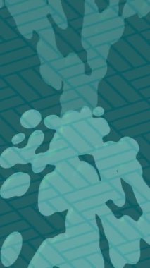 Benzersiz video giriş tasarımı projeleri için detaylı yüzey kalıbı film animasyon stili grafik girişi