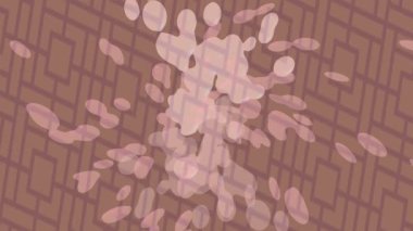 Benzersiz hareket grafikleri tasarım sanatına sahip yaratıcı film üretimi için özet bir arkaplan