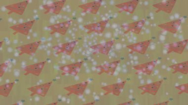 Organik desenli yüzey giriş stili video film sanatı ile soyut arkaplan tasarımı