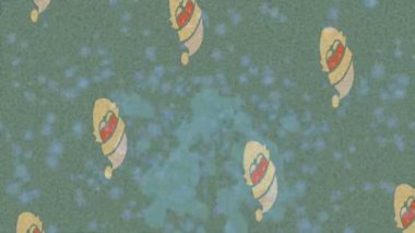 Estetik doku arkaplan tasarımı renkli hareket grafikleri ile moda film giriş profosyoneli