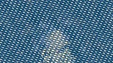 Soyut hareket desenli fütüristik video üretimi için dinamik dijital arkaplan