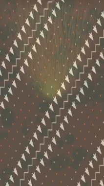 Modern medya üretimi için fütüristik dijital soyut doku sinematik tarz hareketli grafik ögesi