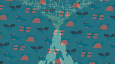 Profesyonel video projeleri sanat tarzı için organik hareketli arkaplan tasarımı