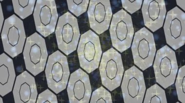 Organik desenli yüzey giriş stili video film sanatı ile soyut arkaplan tasarımı