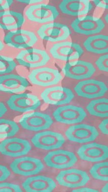 Benzersiz video giriş tasarımı projeleri için detaylı yüzey kalıbı film animasyon stili grafik girişi