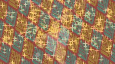 Lüks hareket projeleri için soyut tasarım stili animasyonu olan üst düzey dijital doku