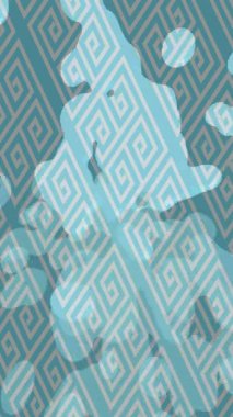 Dijital doku yüzey tasarım biçimi ile modern video animasyonu için gelişmiş hareket grafikleri