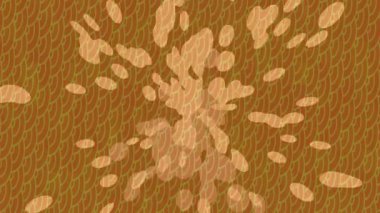 Benzersiz dijital animasyon tarzı grafikleri olan yaratıcı ortam tasarımı için yenilikçi hareket dokusu