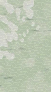 Soyut hareket desenli fütüristik video üretimi için dinamik dijital arkaplan