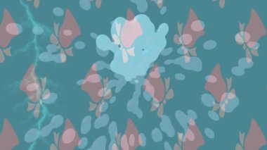 Benzersiz dijital hareket grafiklerine sahip yaratıcı sinematik projeler için yumuşak animasyon yüzeyi