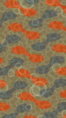 Soyut hareket desenli fütüristik video üretimi için dinamik dijital arkaplan