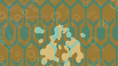 Benzersiz hareket dokusu tasarım sanatı ile profesyonel video düzenleme için modern soyut grafikler