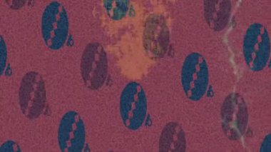 Benzersiz hareket dokusu tasarım sanatı ile profesyonel video düzenleme için modern soyut grafikler