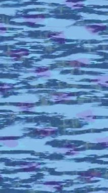 Soyut hareket desenli fütüristik video üretimi için dinamik dijital arkaplan