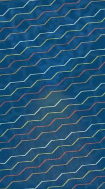 Estetik doku arkaplan tasarımı renkli hareket grafikleri ile moda film giriş profosyoneli