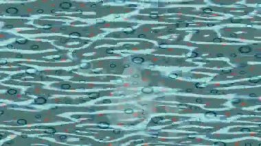 Lüks hareket projeleri için soyut tasarım stili animasyonu olan üst düzey dijital doku