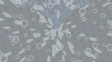 Modern medya üretimi için fütüristik dijital soyut doku sinematik tarz hareketli grafik ögesi