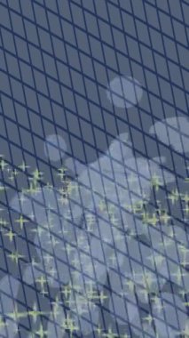 Yaratıcı video düzenleme film arkaplan tasarımı için minimalist organik hareket grafikleri