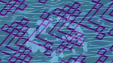 Organik desenli yüzey giriş stili video film sanatı ile soyut arkaplan tasarımı