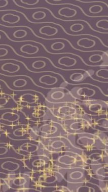 Lüks hareket projeleri için soyut tasarım stili animasyonu olan üst düzey dijital doku