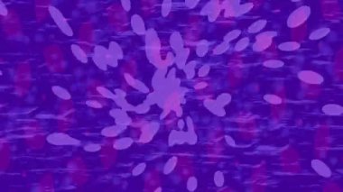 Soyut hareket desenli fütüristik video üretimi için dinamik dijital arkaplan