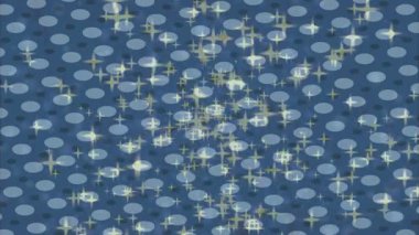 Soyut hareket desenli fütüristik video üretimi için dinamik dijital arkaplan