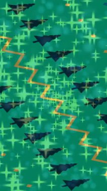 Lüks hareket projeleri için soyut tasarım stili animasyonu olan üst düzey dijital doku